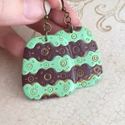 Rock N Roll Border Cutters Fancy Scallop 3 tools and designs polymer clay cutters - Create Along 