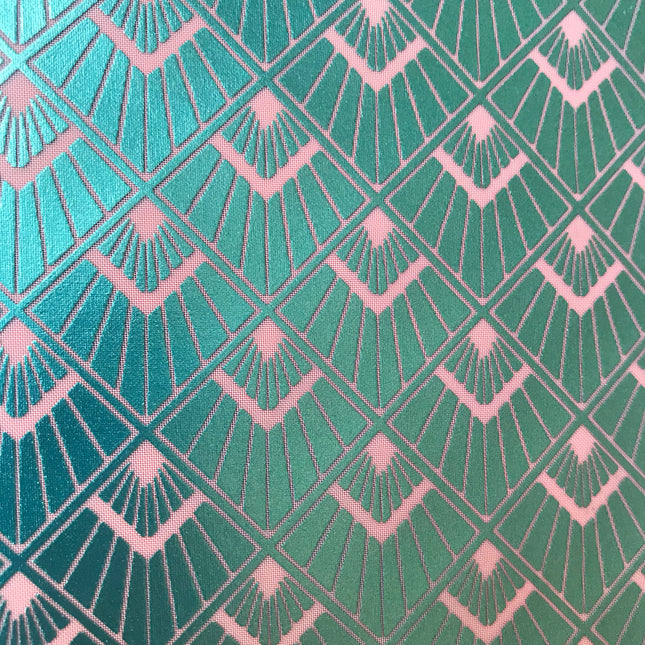 Deco Rays Silkscreen Stencil Crafting, Polymer Clay, Art Jewelry, Mixed Media - Create Along 