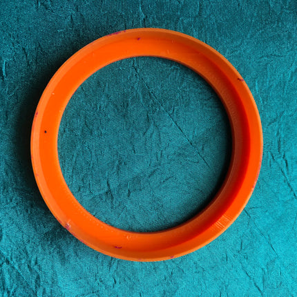 Circle Round Statement 2.5 inch polymer clay trading coin pendant Cutter Basics - Create Along 