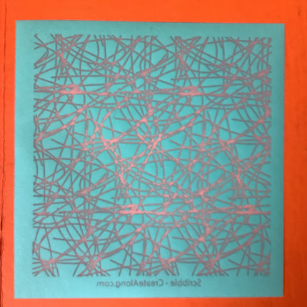 Scribbles scribble on clay Silkscreen for Polymer Clay and Mixed Media - Create Along 