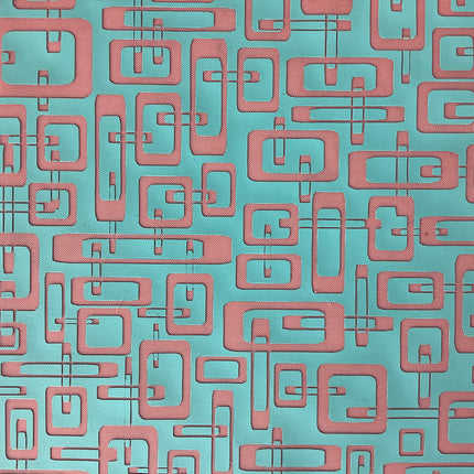Syn’s #4 Rectangles Mod Mid century Silkscreen For Crafting Polymer Clay + Mixed Media - Create Along 
