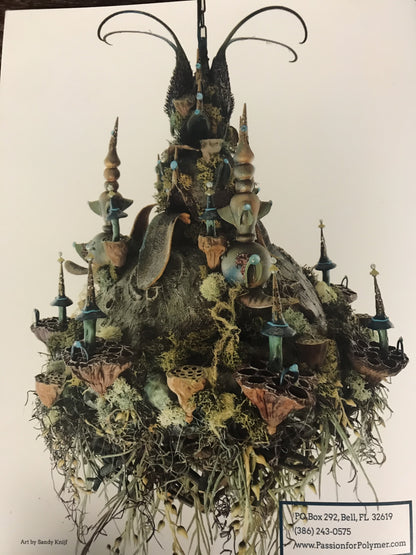 Fantasy Lands Passion for Polymer Clay magazine project book DIGITAL February 2021 Other Worlds - Create Along 