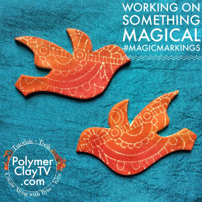 Magic Markings PDF Tutorial – Faux Batik Pattern Technique for Polymer Clay | 20 Pages, 38 Photos - Create Along 