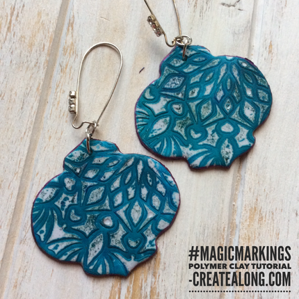 Magic Markings PDF Tutorial – Faux Batik Pattern Technique for Polymer Clay | 20 Pages, 38 Photos - Create Along 