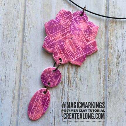 Magic Markings PDF Tutorial – Faux Batik Pattern Technique for Polymer Clay | 20 Pages, 38 Photos - Create Along 