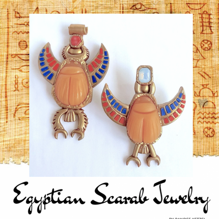 Egyptian Jewelry Passion for Polymer Clay DIGITAL magazine project book Sept 2020 Around the World - Create Along 