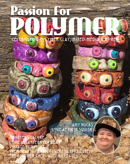 DIGITAL September 2019 Passion for Polymer polymer clay magazine pdf download - Create Along 