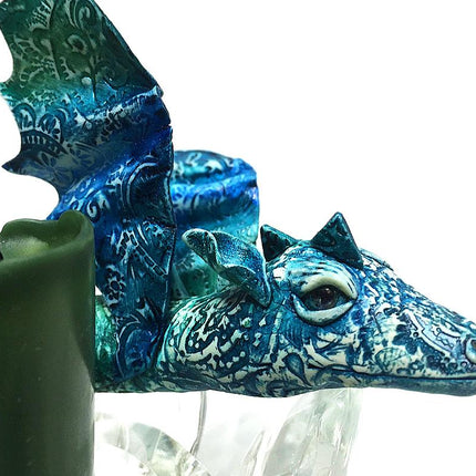 Make a Faux Batik Effect Sculpted Dragon with Polymer Clay Online Workshop with Sandy Huntress - Create Along 