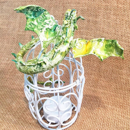 Make a Faux Batik Effect Sculpted Dragon with Polymer Clay Online Workshop with Sandy Huntress - Create Along 
