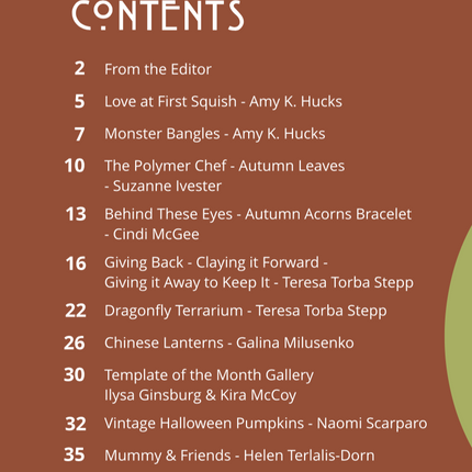 DIGITAL September 2019 Passion for Polymer polymer clay magazine pdf download - Create Along 